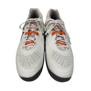 ASICS GEL-RESOLUTION X TENNIS SHOES SZ 14 MENS Running White Indigo Fog Running